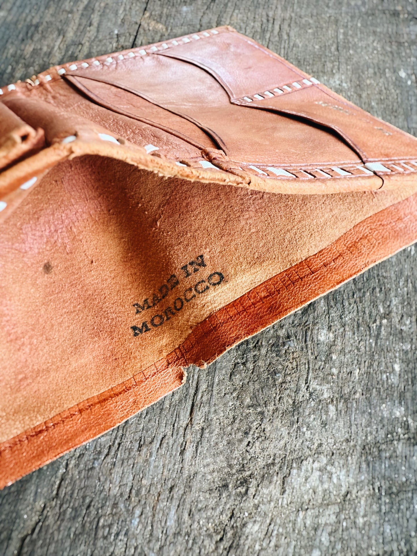 MOROCCAN LEATHER BILLFOLD